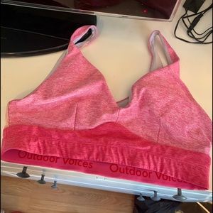Outdoor voices sports bra